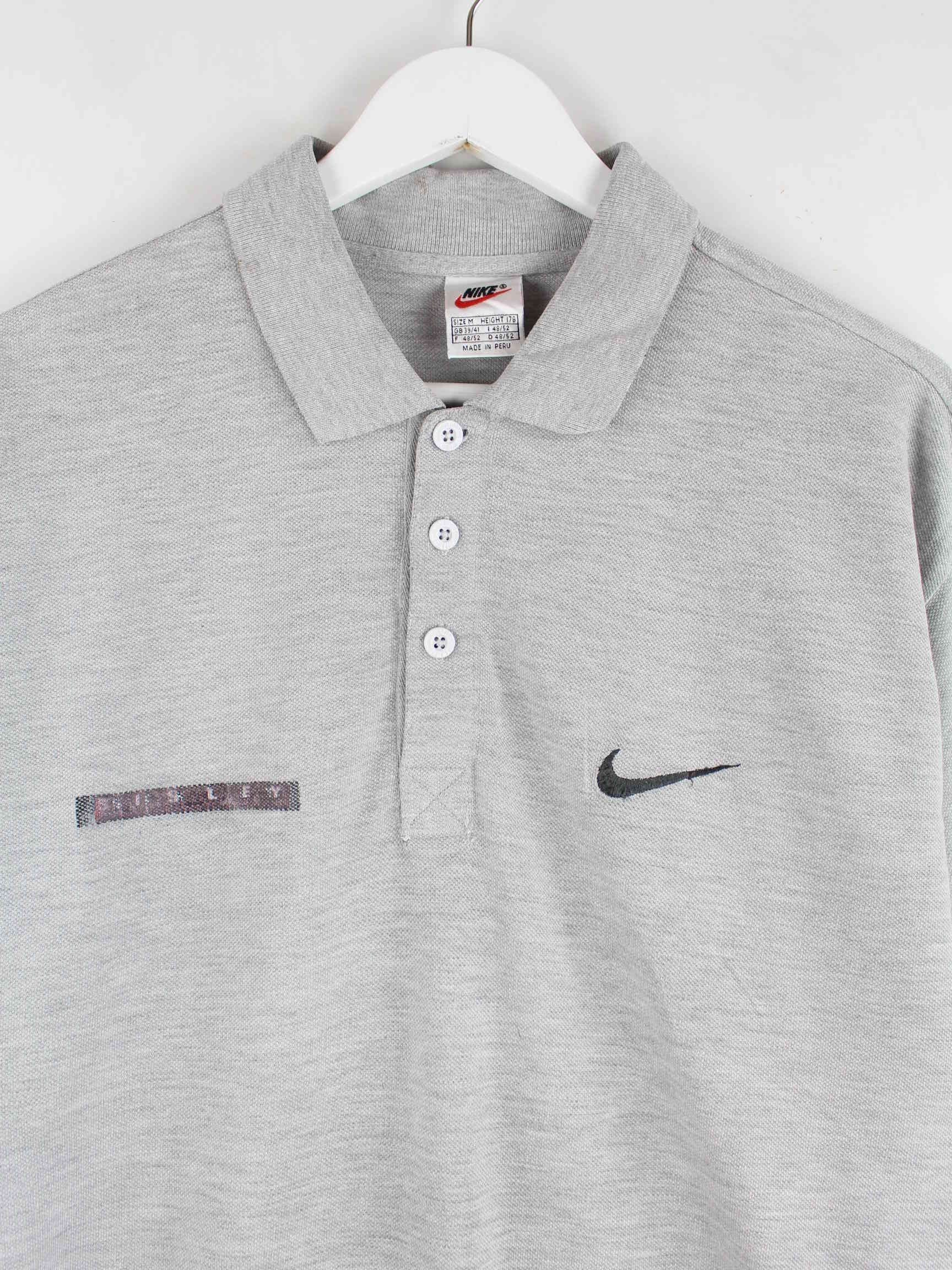 Nike 90s Vintage Polo Grau M (detail image 1)