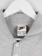 Nike 90s Vintage Polo Grau M (detail image 2)