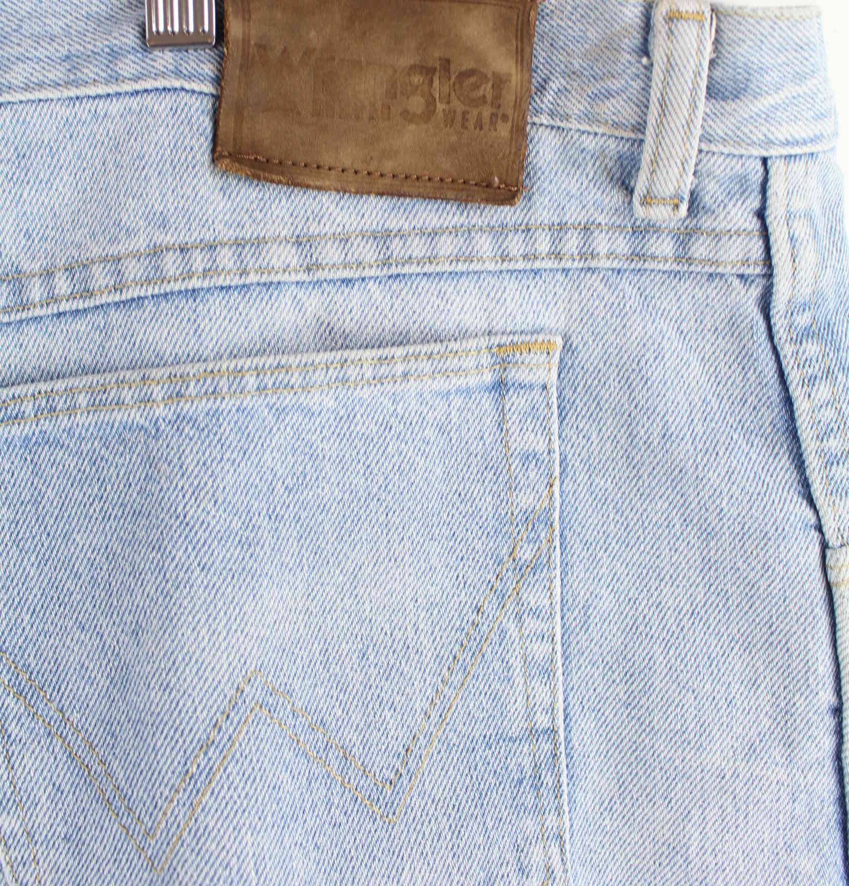 Wrangler y2k Jeans Shorts Blau W48 (detail image 1)
