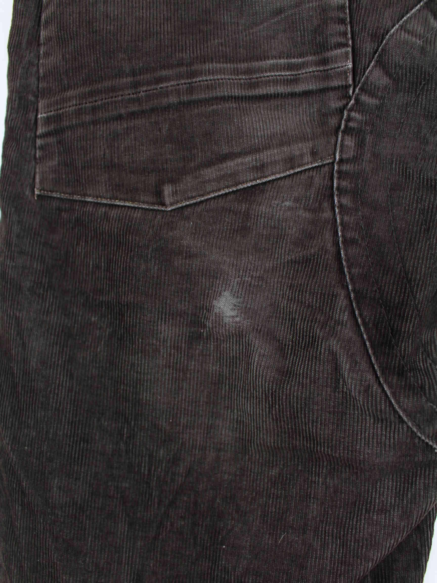 G-Star Cord Embroidered Workwear Hose Braun  (detail image 2)
