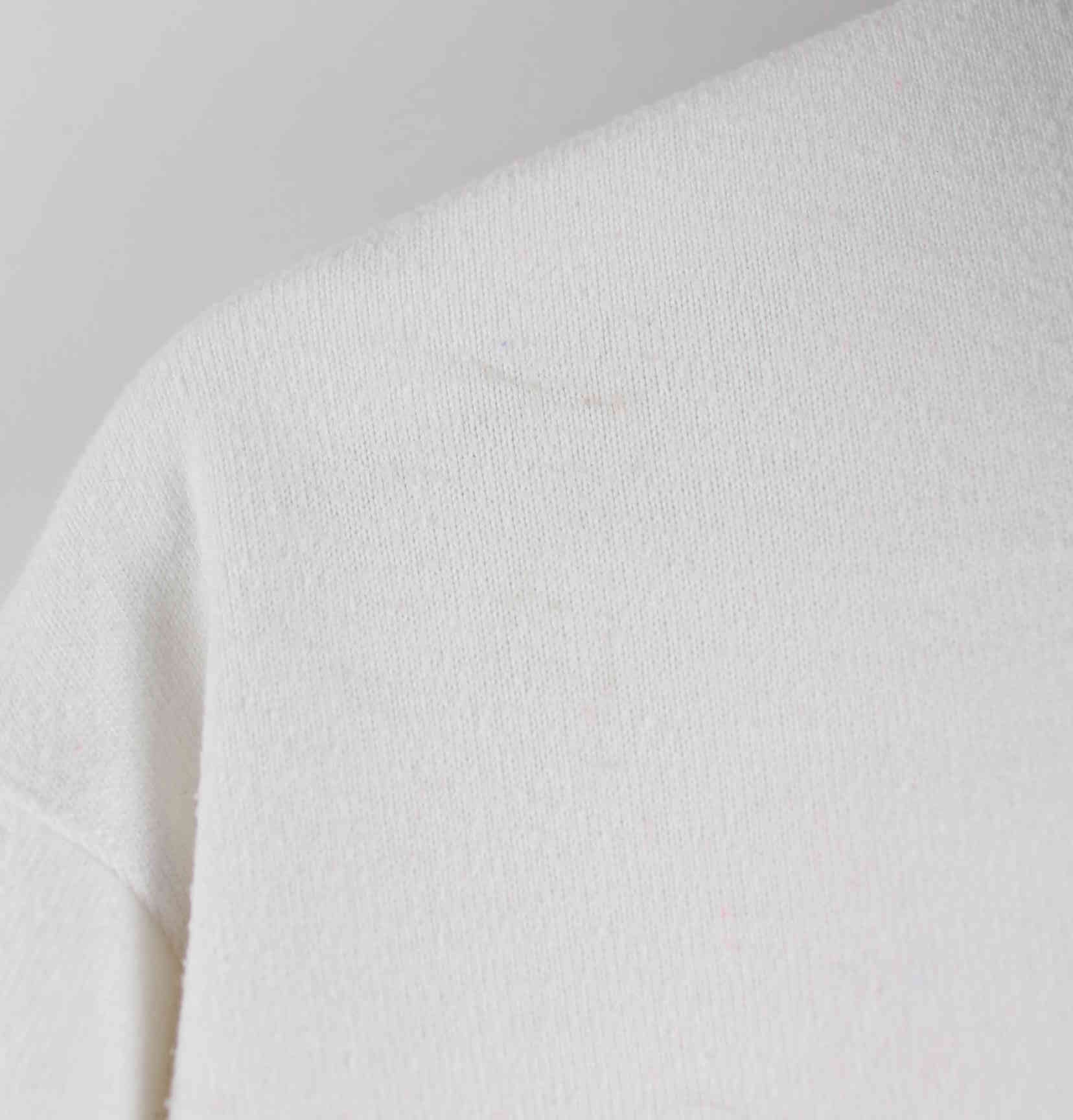 Vintage Tiger Embroidered Polo Sweater Weiß XXL (detail image 3)