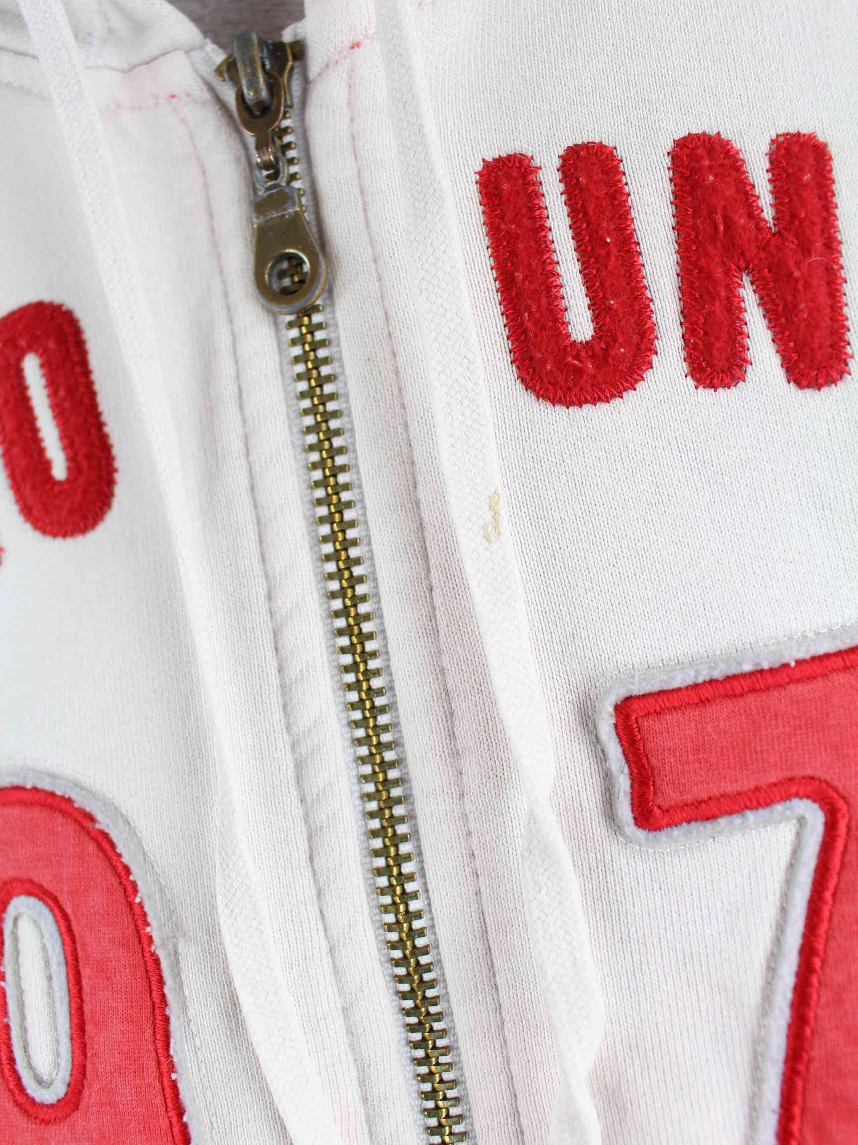 Lotto Embroidered Zip Hoodie Weiß L (detail image 4)