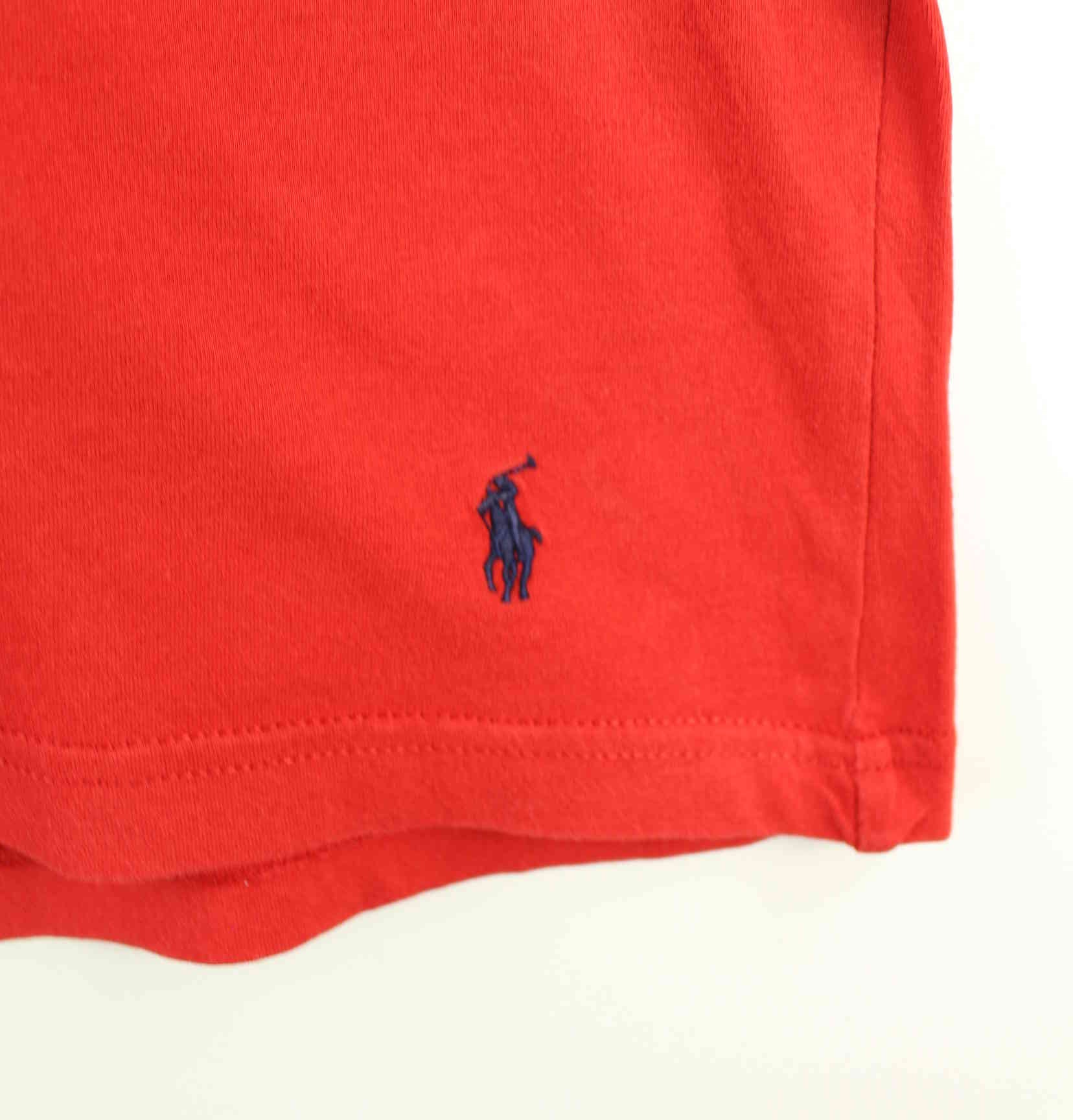 Ralph Lauren Basic T-Shirt Rot XL (detail image 2)