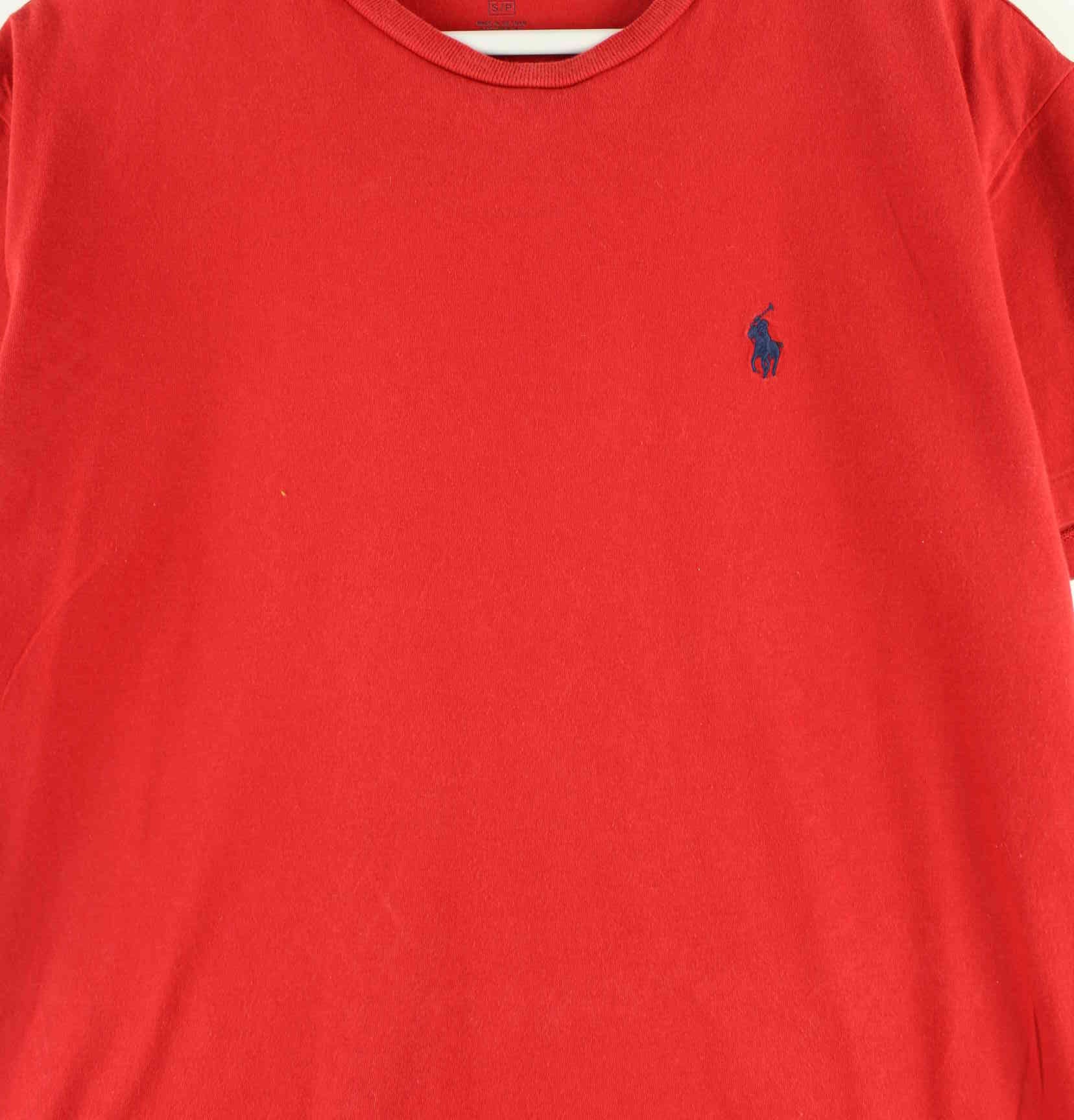 Ralph Lauren Basic T-Shirt Rot S (detail image 1)