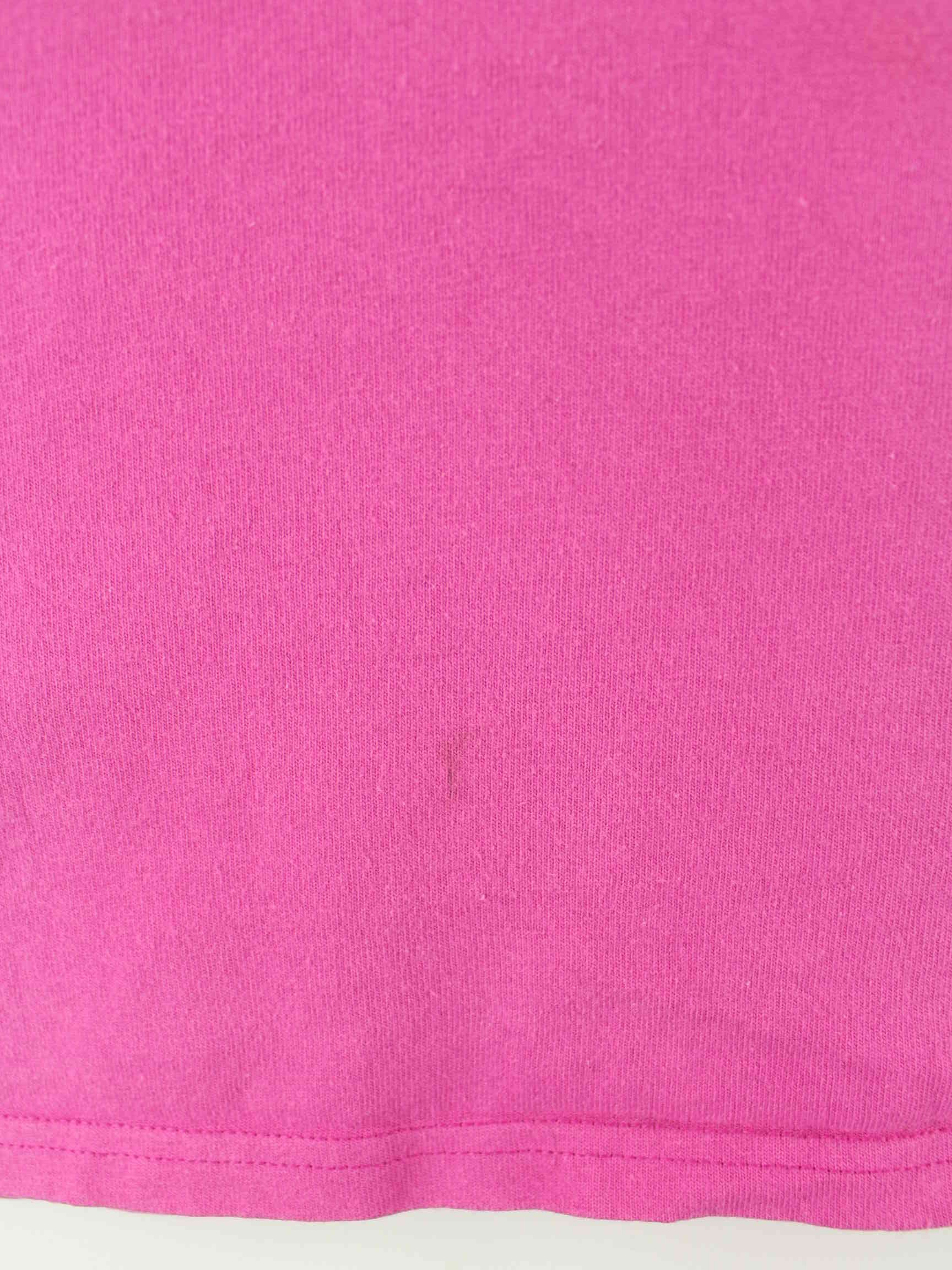 Champion y2k Embroidered Heavy T-Shirt Pink L (detail image 4)