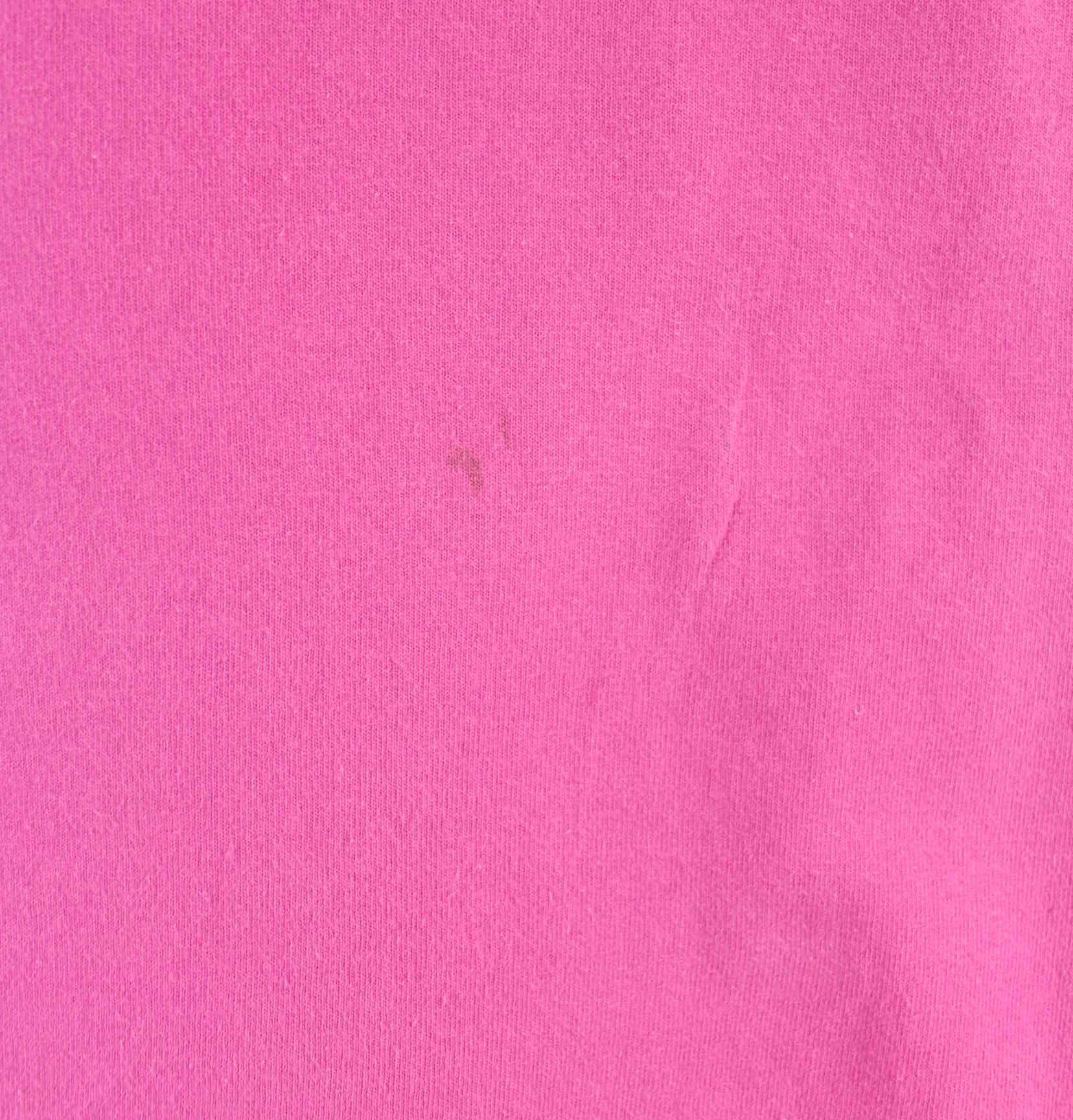 Champion y2k Embroidered Heavy T-Shirt Pink L (detail image 5)