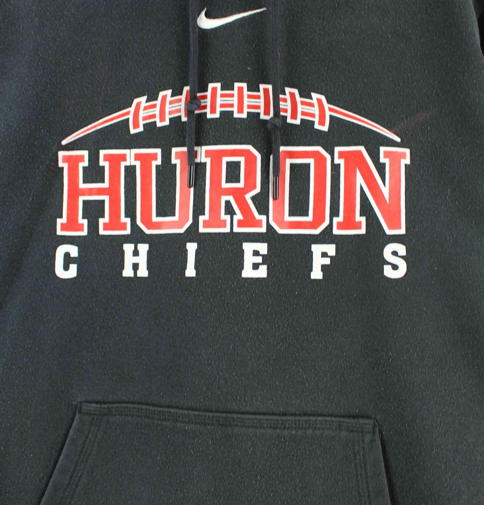Nike Center Swoosh Huron Chiefs Print Hoodie Schwarz M (detail image 1)
