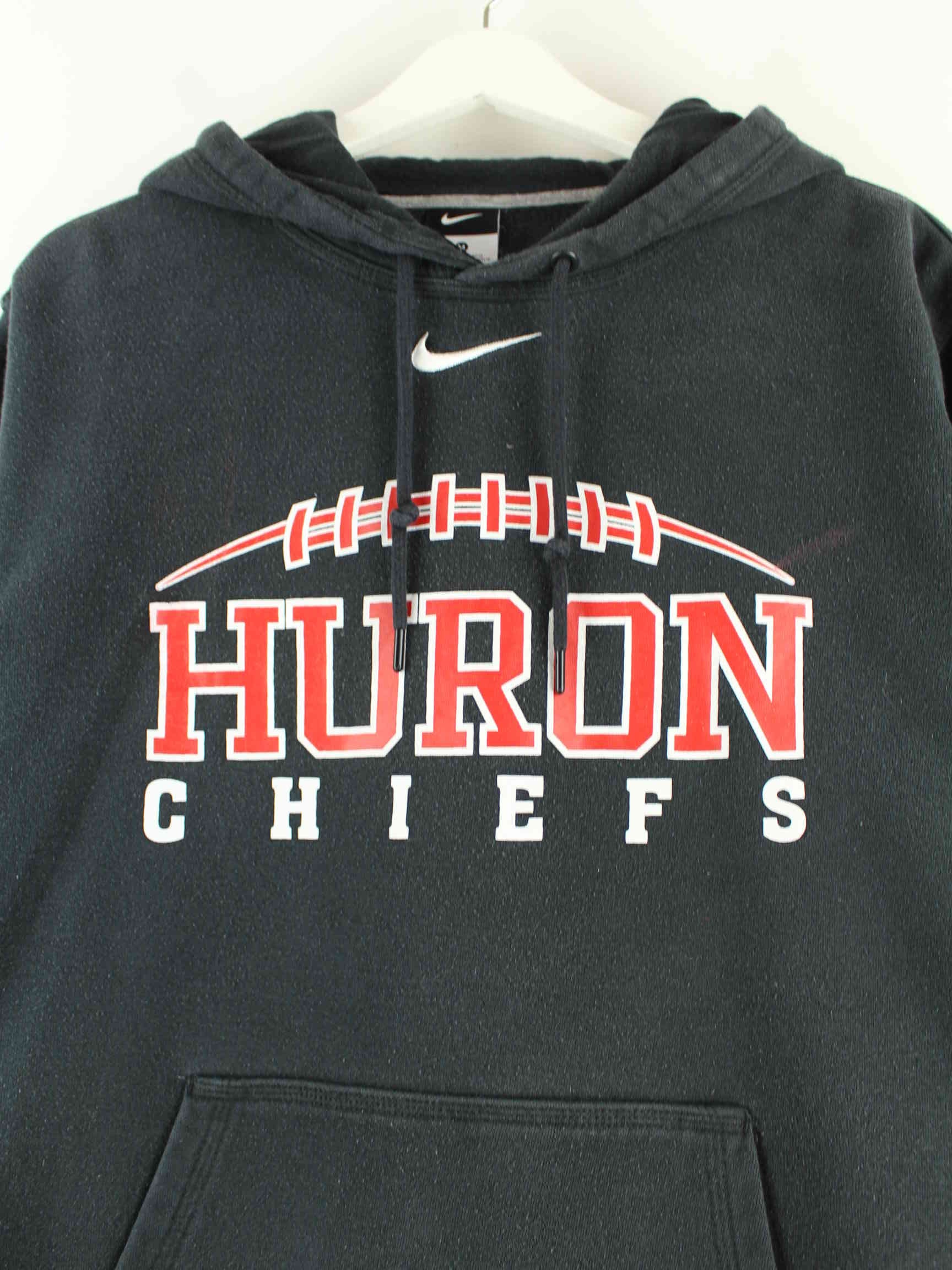 Nike Center Swoosh Huron Chiefs Print Hoodie Schwarz M (detail image 1)