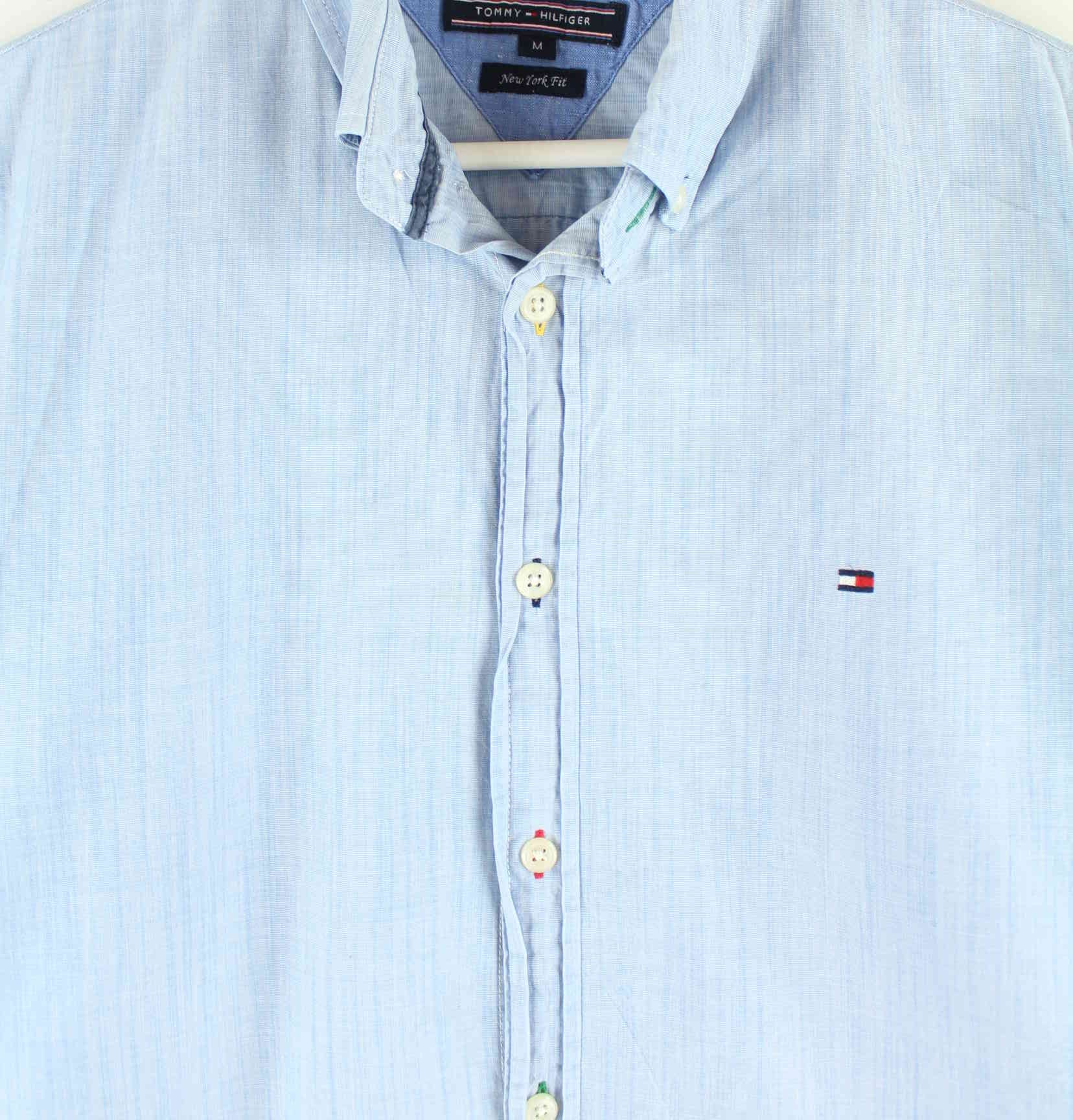 Tommy Hilfiger New York Fit Hemd Blau M (detail image 1)