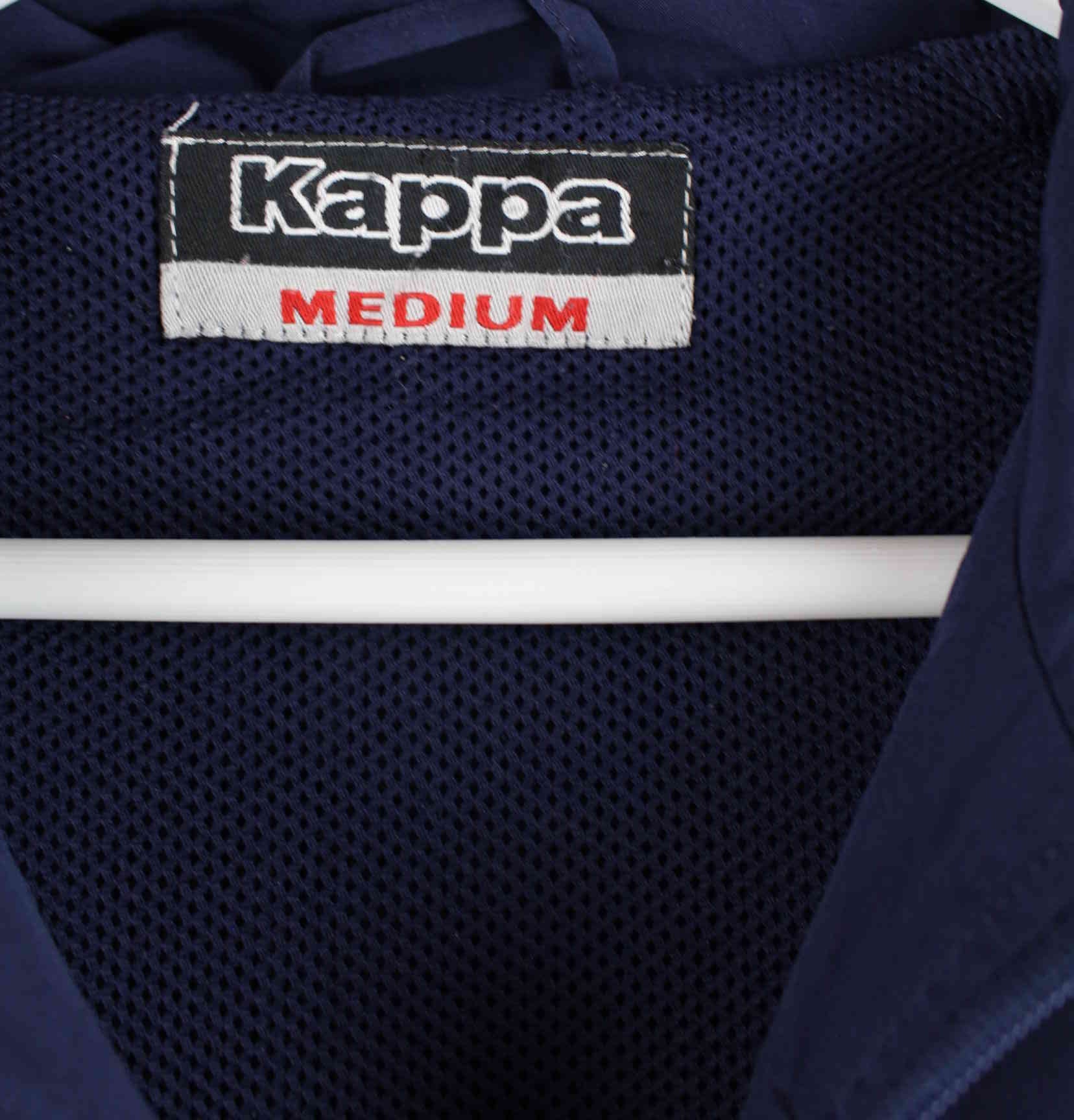 Kappa y2k Embroidered Trainingsjacke Blau M (detail image 3)