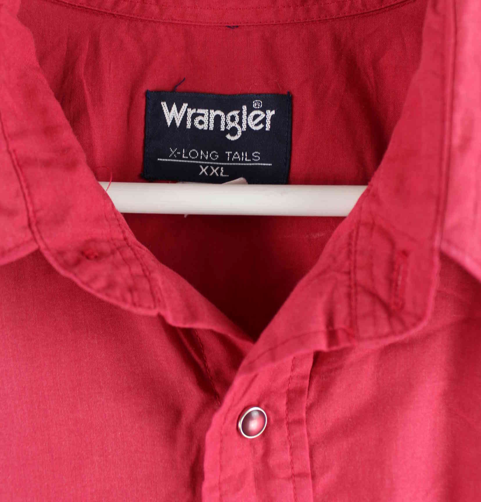 Wrangler 90s Vintage Hemd Rot XXL (detail image 2)