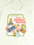 Steven Rhodes Children Activities Let's Summon Demons Print T-Shirt Weiß XL (detail image 1)