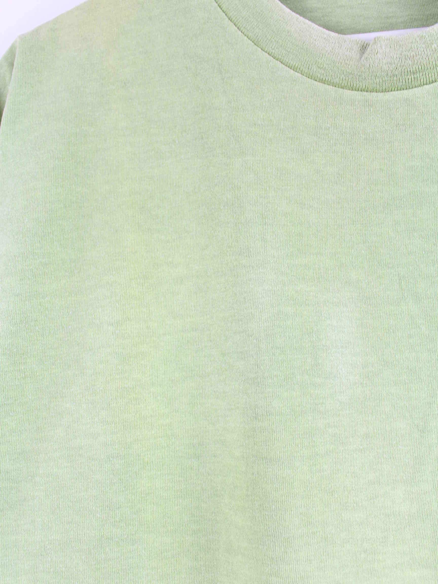 Vintage 1991 Heavy Single Stitch T-Shirt Grün XL (detail image 2)