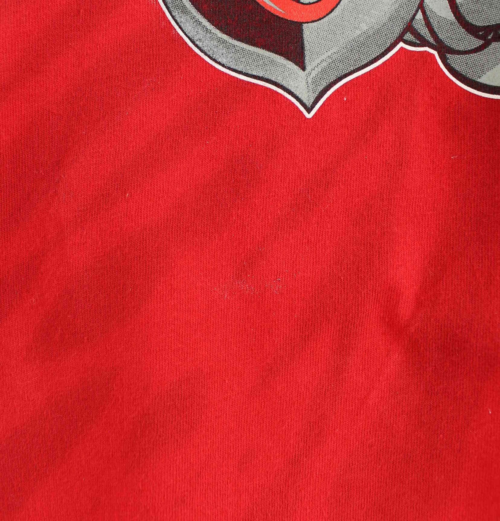 Vintage Creekside Knights Print T-Shirt Rot M (detail image 3)