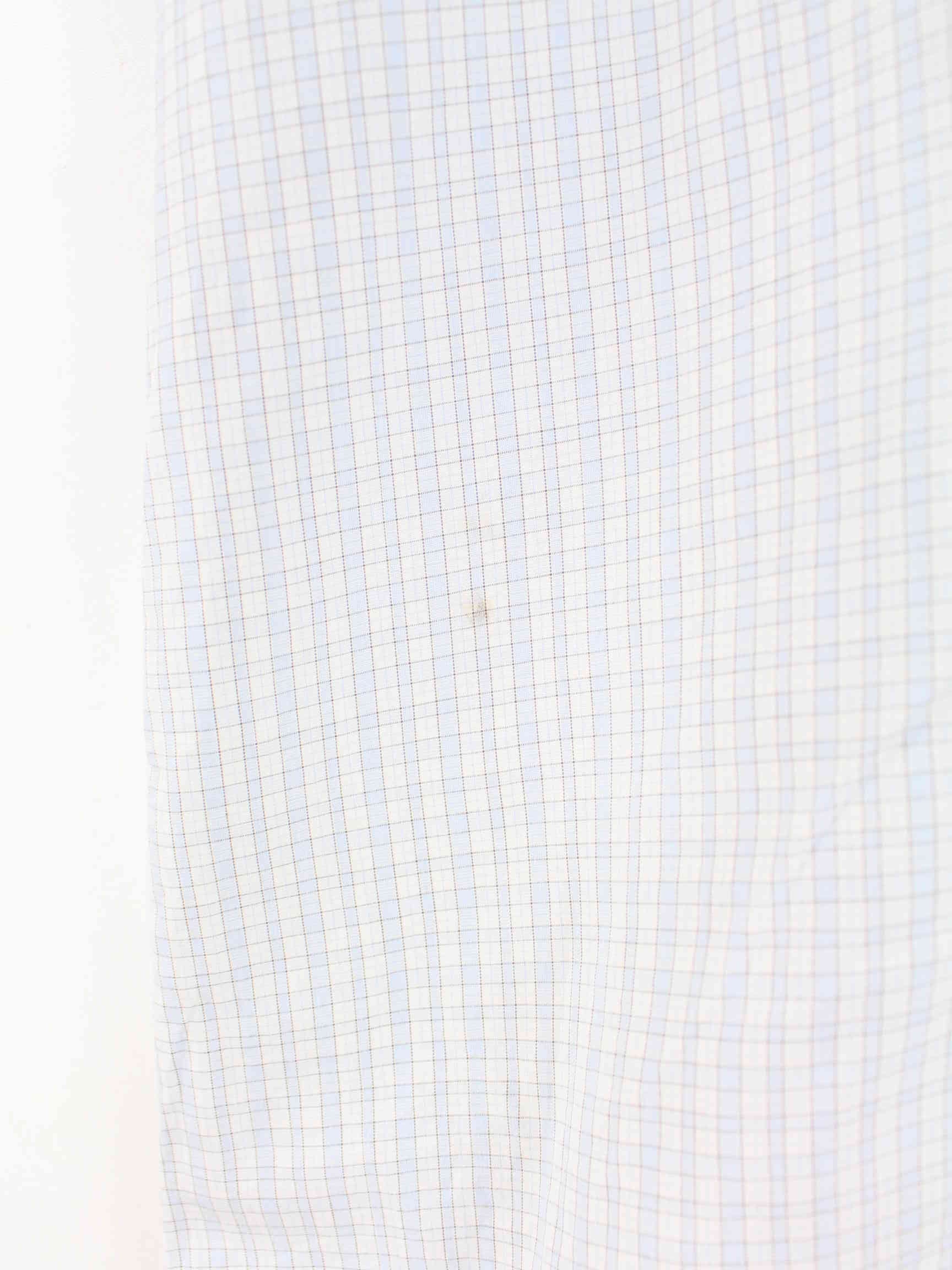 Lacoste Checked Kurzarm Hemd Blau M (detail image 2)