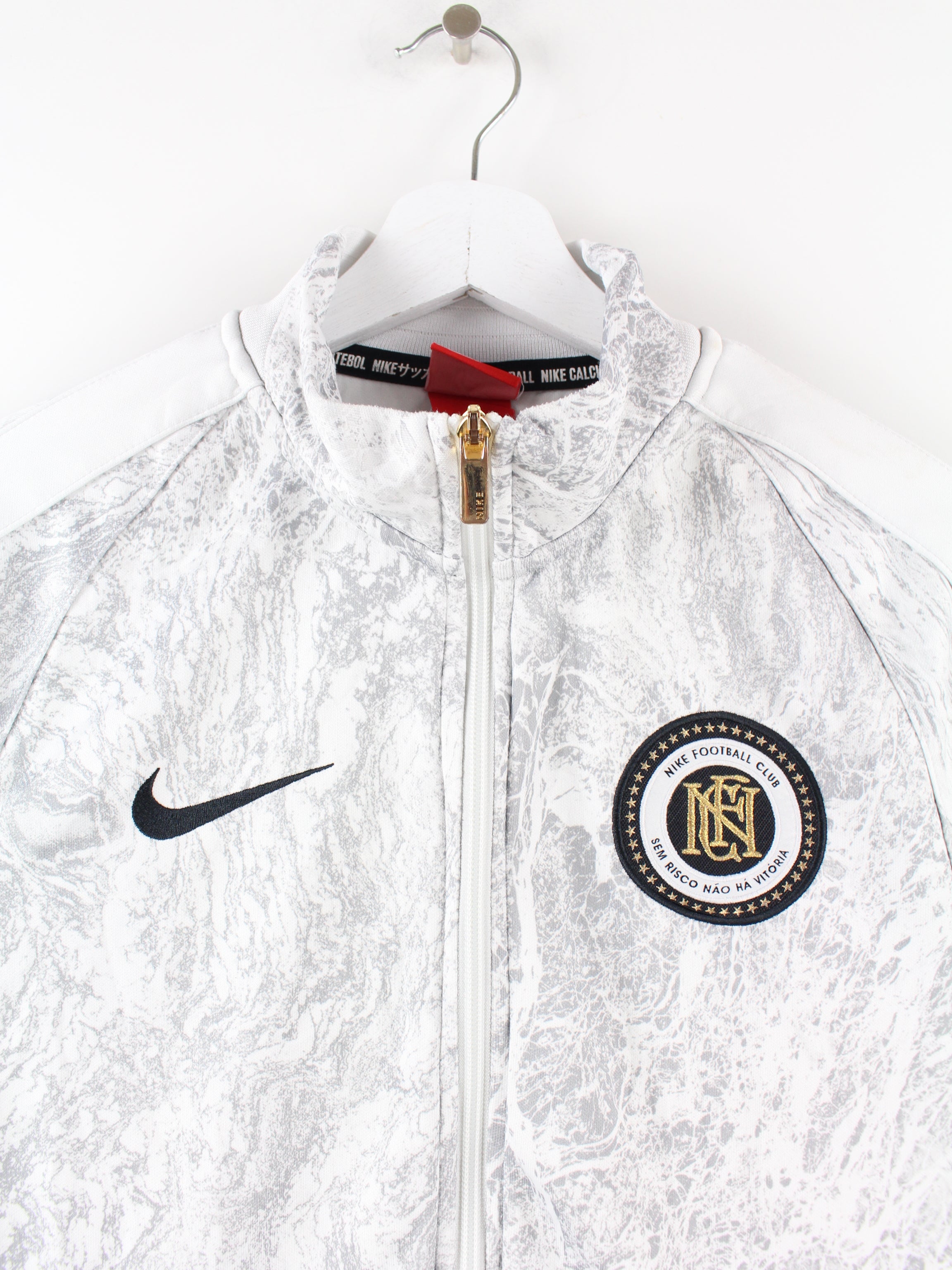 Nike Football Club Training Jacket Gray S Peeces