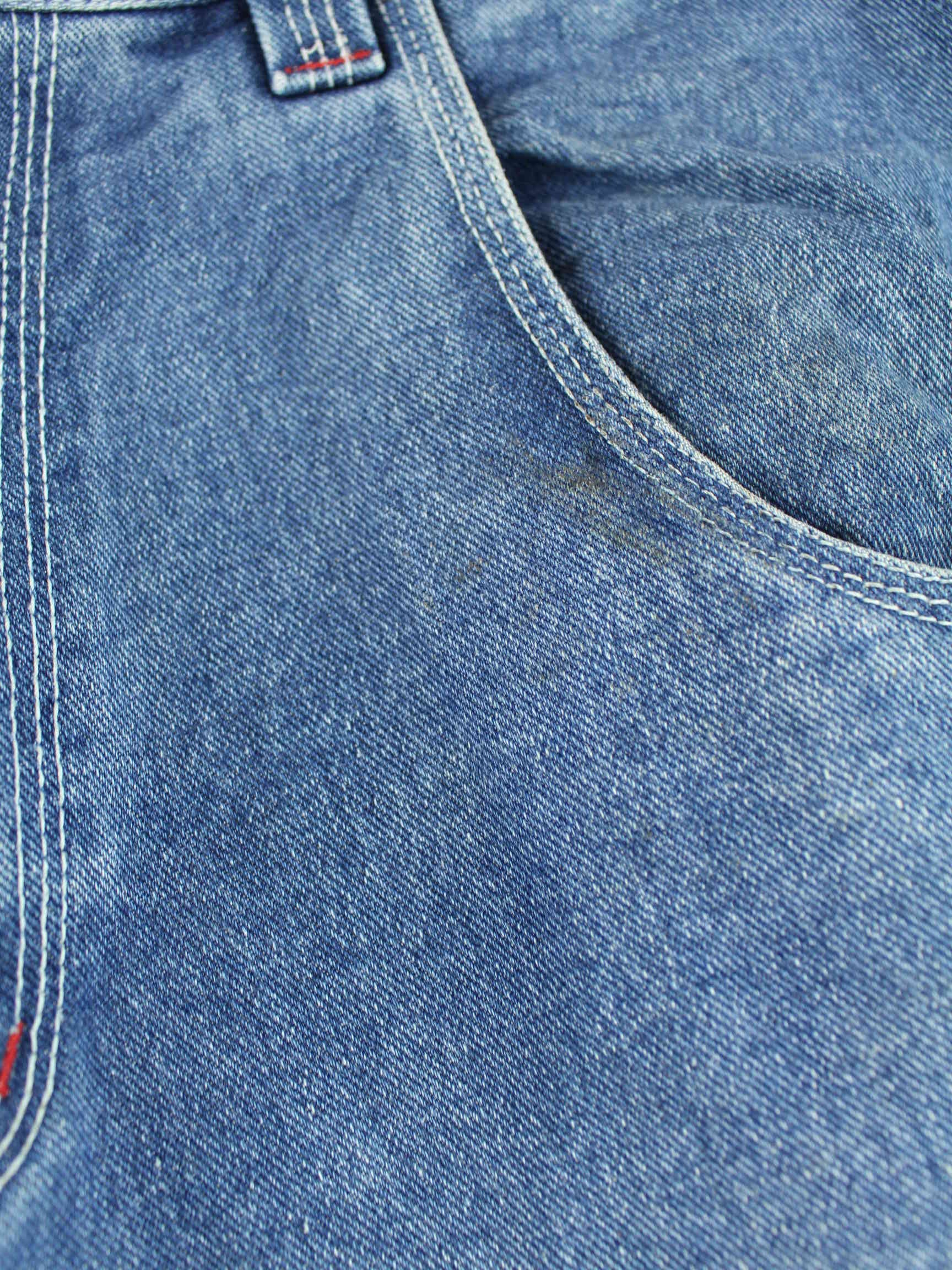 Fubu y2k Embroidered Carpenter Jeans Blau W30 L32 (detail image 2)