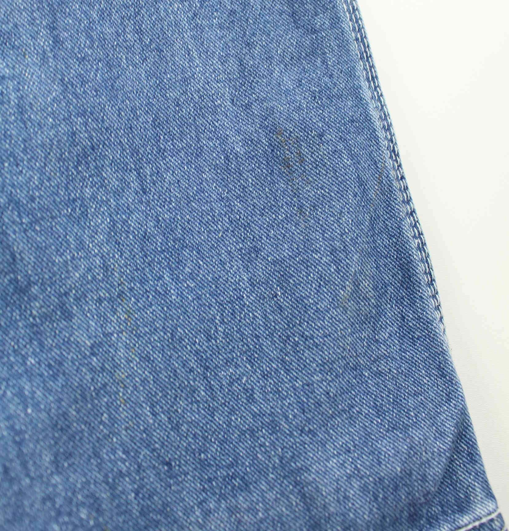 Fubu y2k Embroidered Carpenter Jeans Blau W30 L32 (detail image 4)