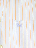 Burberry 00s Striped Hemd Blau M (detail image 4)