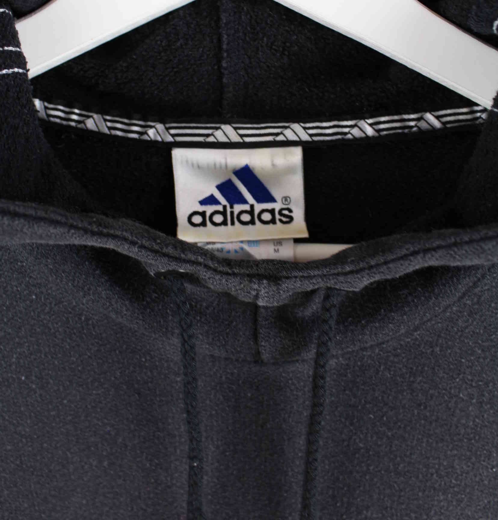 Adidas 90s Vintage Basic Hoodie Schwarz L (detail image 2)