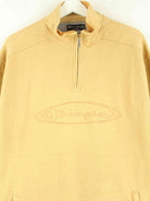 Champion Embroidered Half Zip Sweater Beige XL (detail image 1)