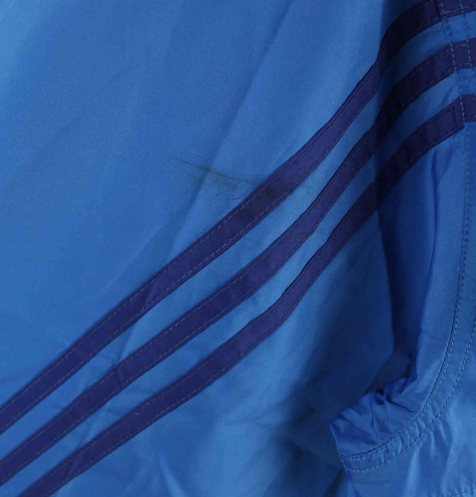 Adidas 90s Vintage Windbreaker Jacke Blau L (detail image 3)