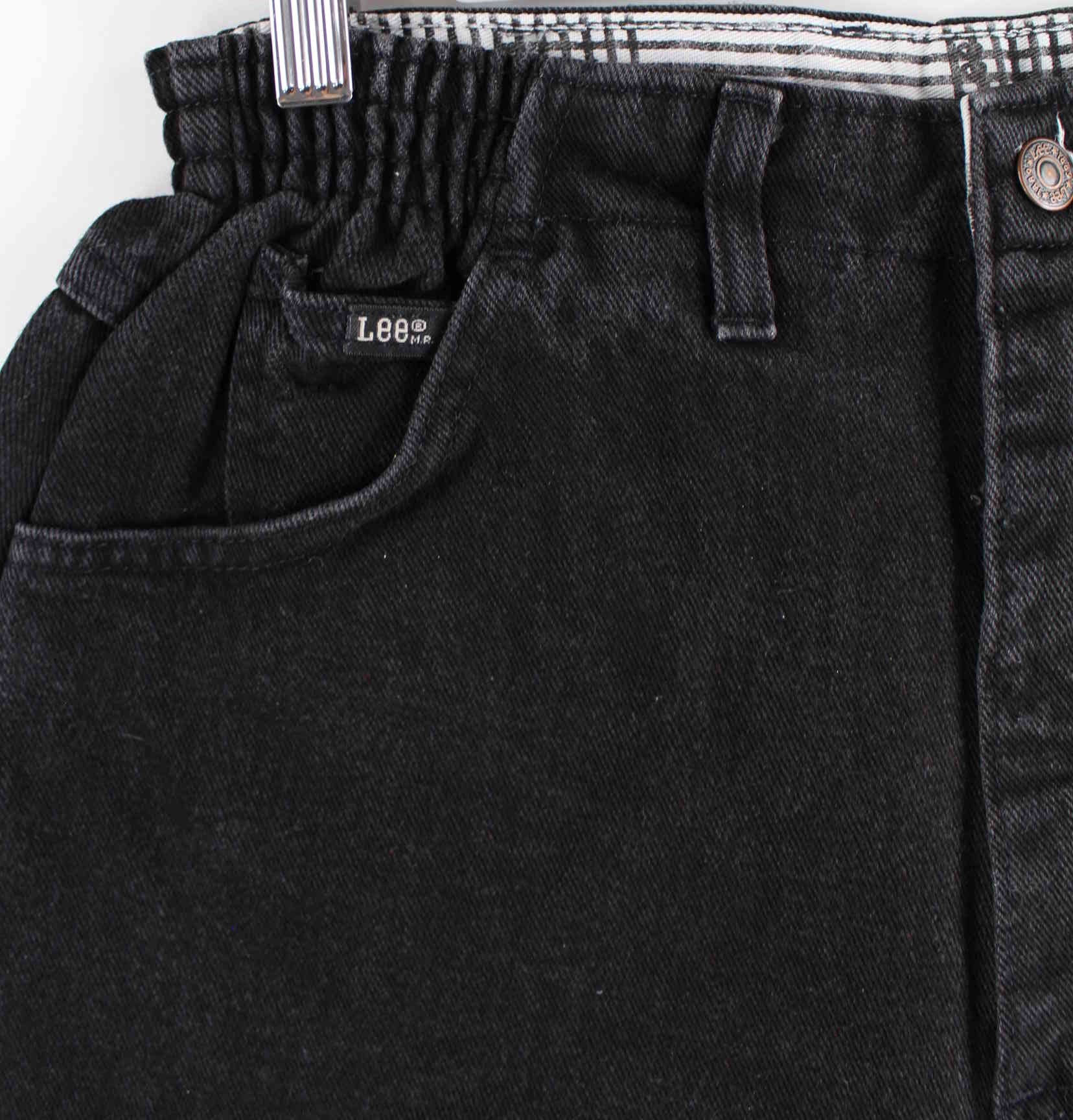 Lee Damen 90s Jeans Shorts Schwarz W30 (detail image 1)