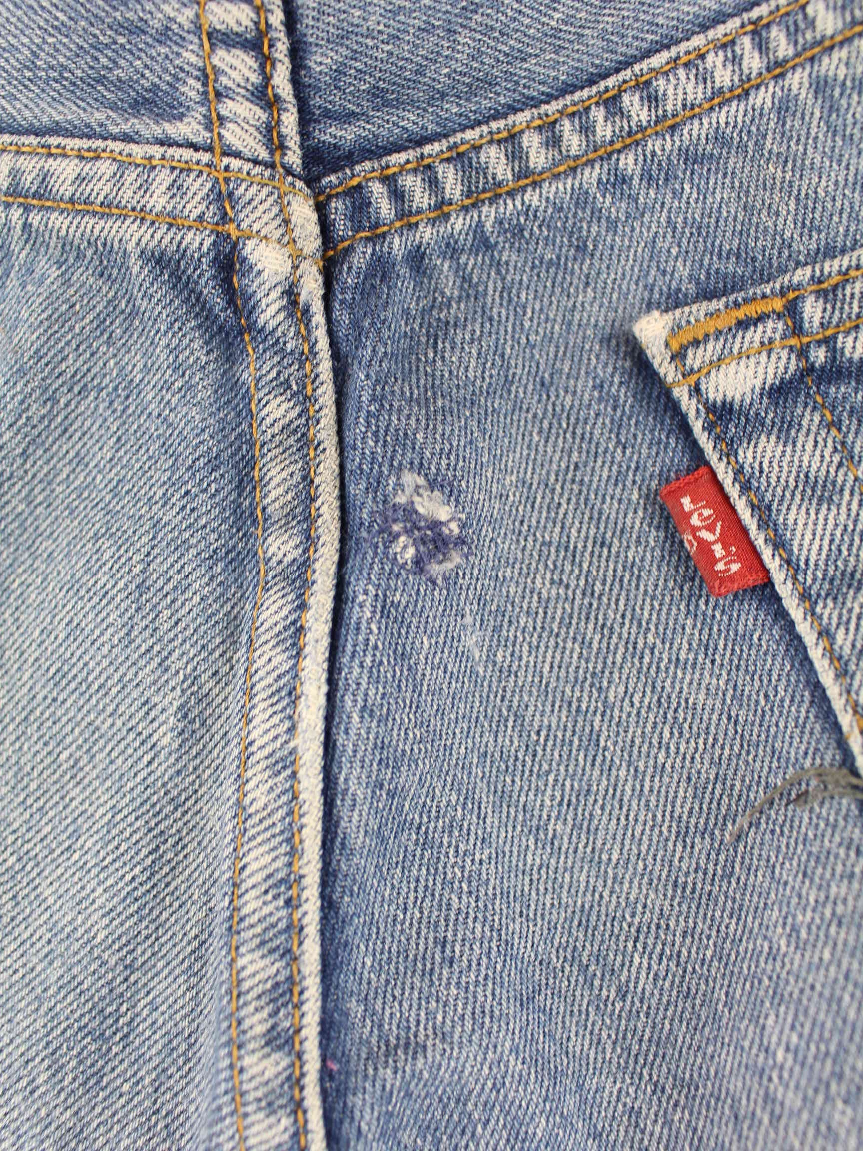 Levi's 501 Custom Jorts/Jeans Shorts Blau W34 (detail image 3)