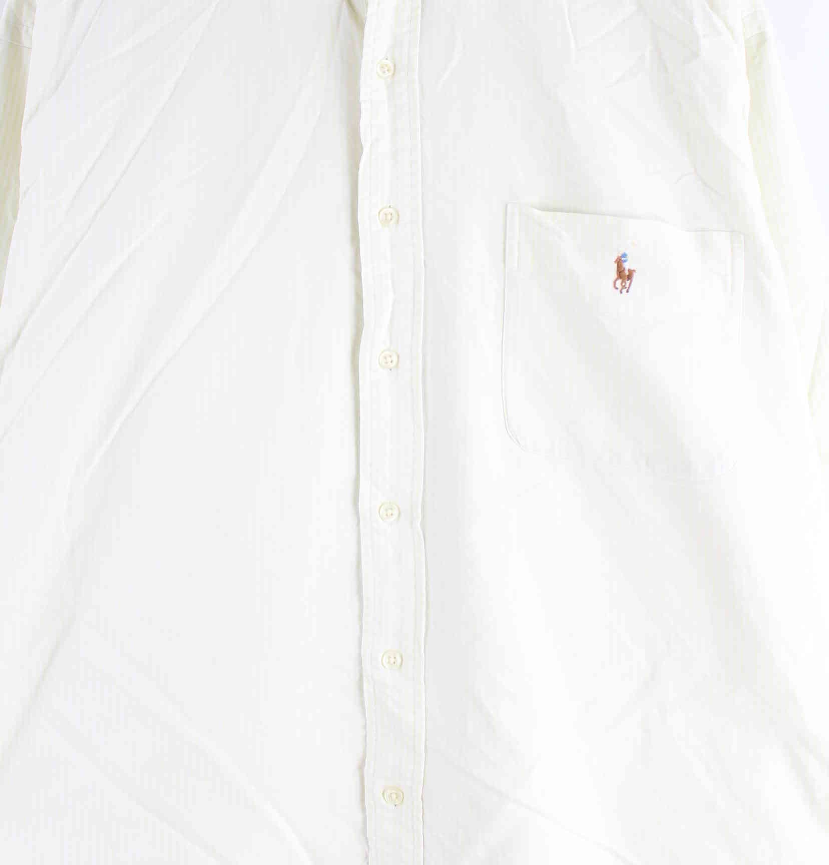 Ralph Lauren Gestreiftes Hemd Beige L (detail image 1)