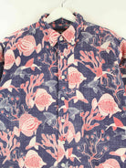 Vintage Hawaii Pattern Hemd Mehrfarbig M (detail image 1)