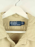 Ralph Lauren 90s Vintage Checked Hemd Beige L (detail image 2)