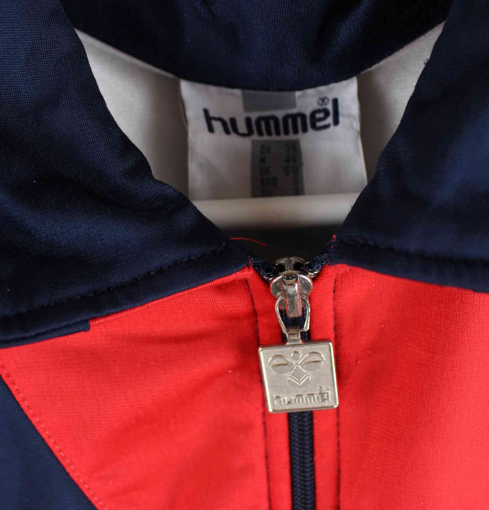 Hummel 90s Vintage Trainingsjacke Blau S (detail image 3)
