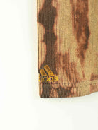Adidas Embroidered Ripped Tie Dye Sweater Braun M (detail image 3)