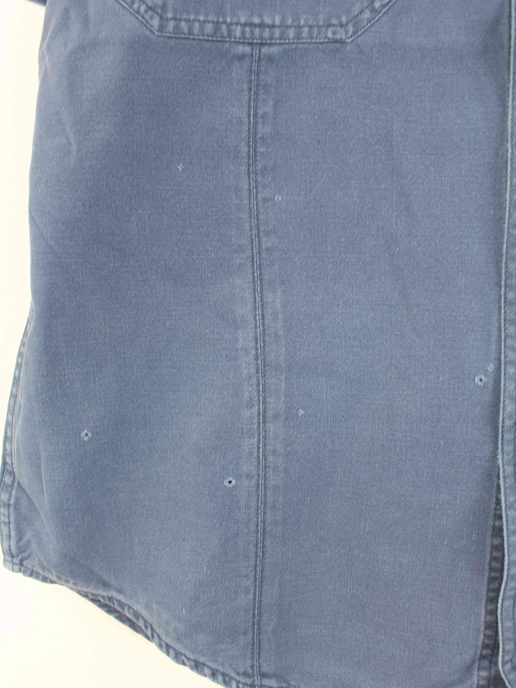 Harley Davidson 90s Vintage Jeans Hemd Blau M (detail image 3)