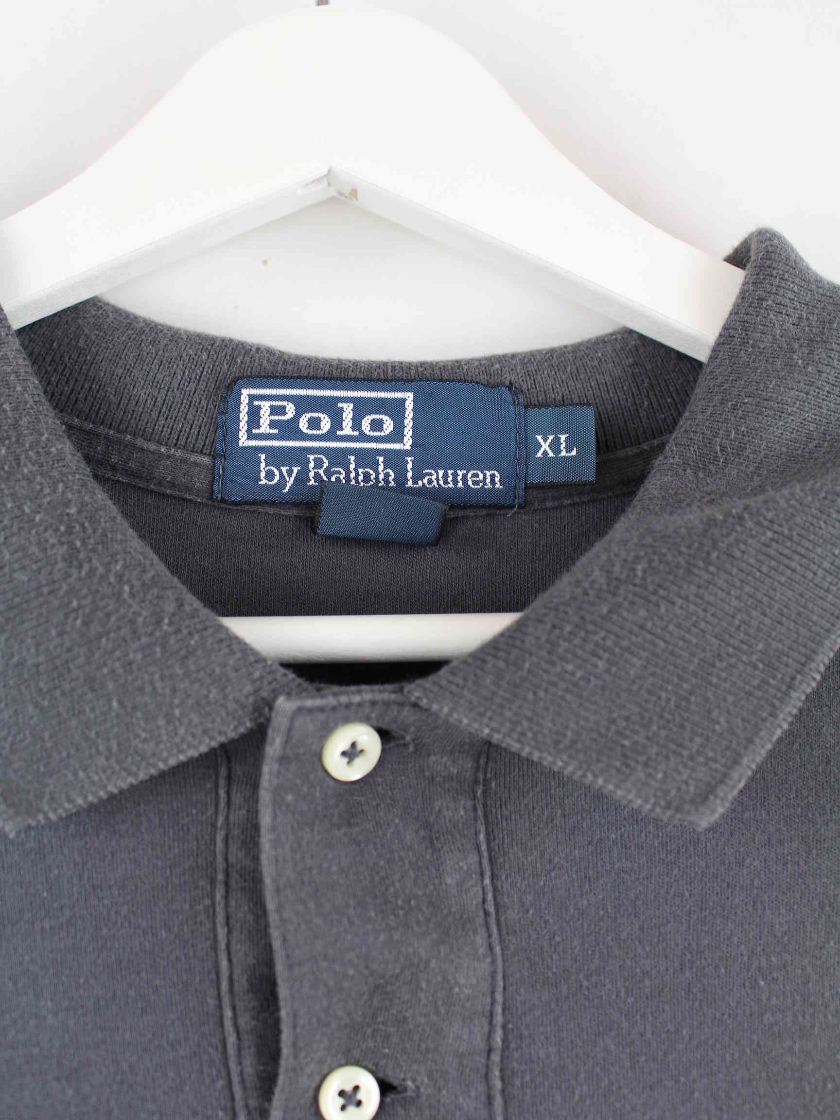 Ralph Lauren 90s Vintage Polo Grau XXL (detail image 2)