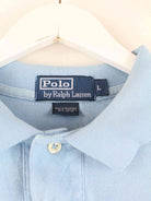 Ralph Lauren 90s Vintage Polo Blau L (detail image 2)