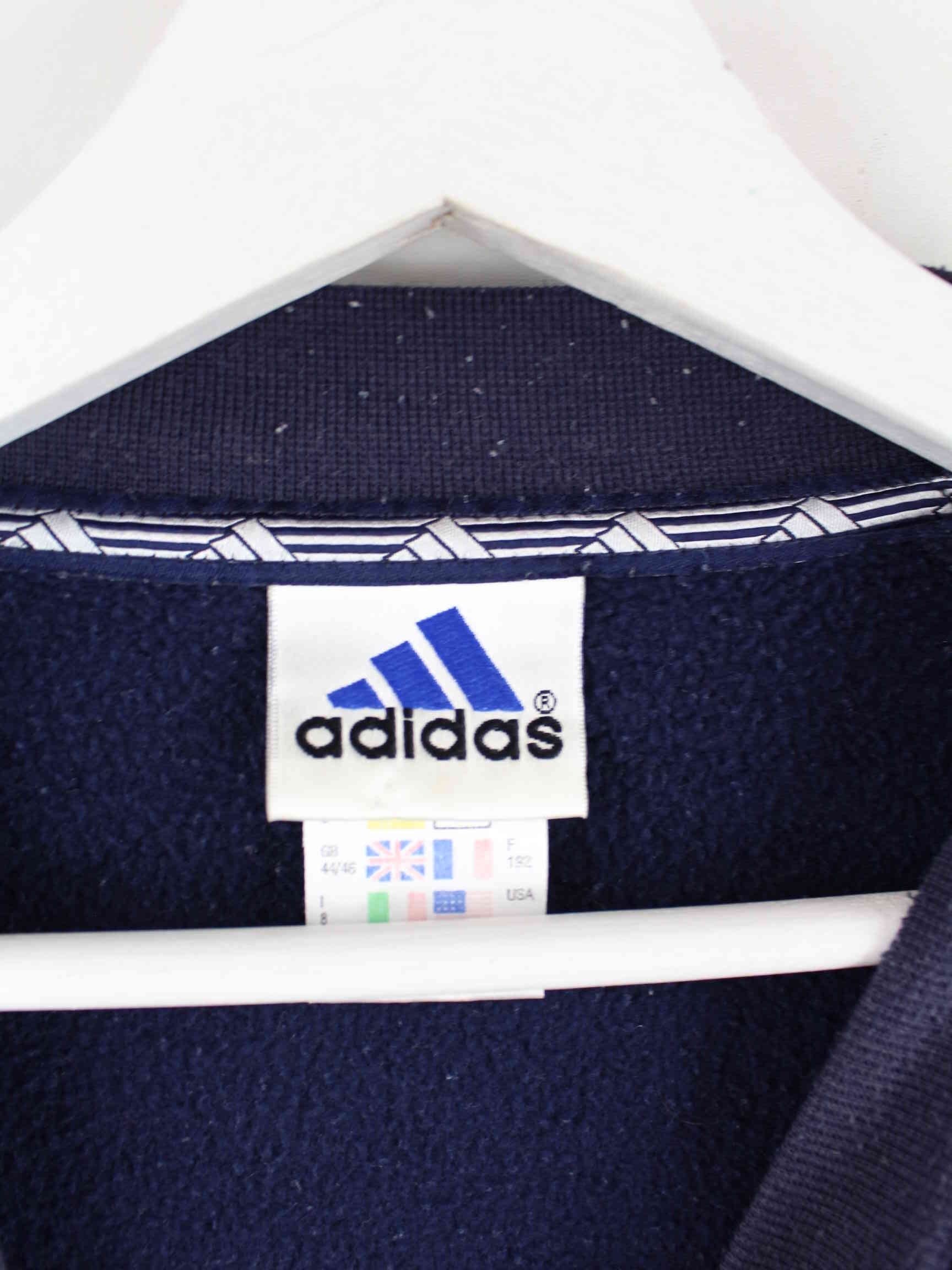 Adidas 90s Vintage Perfomance Sweater Blau XXL (detail image 2)