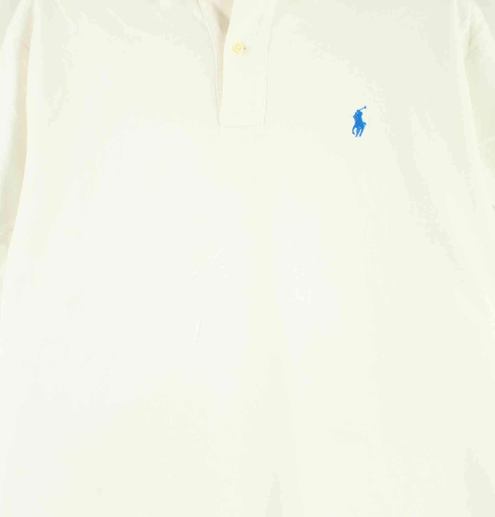 Ralph Lauren Basic Polo Weiß XL (detail image 1)