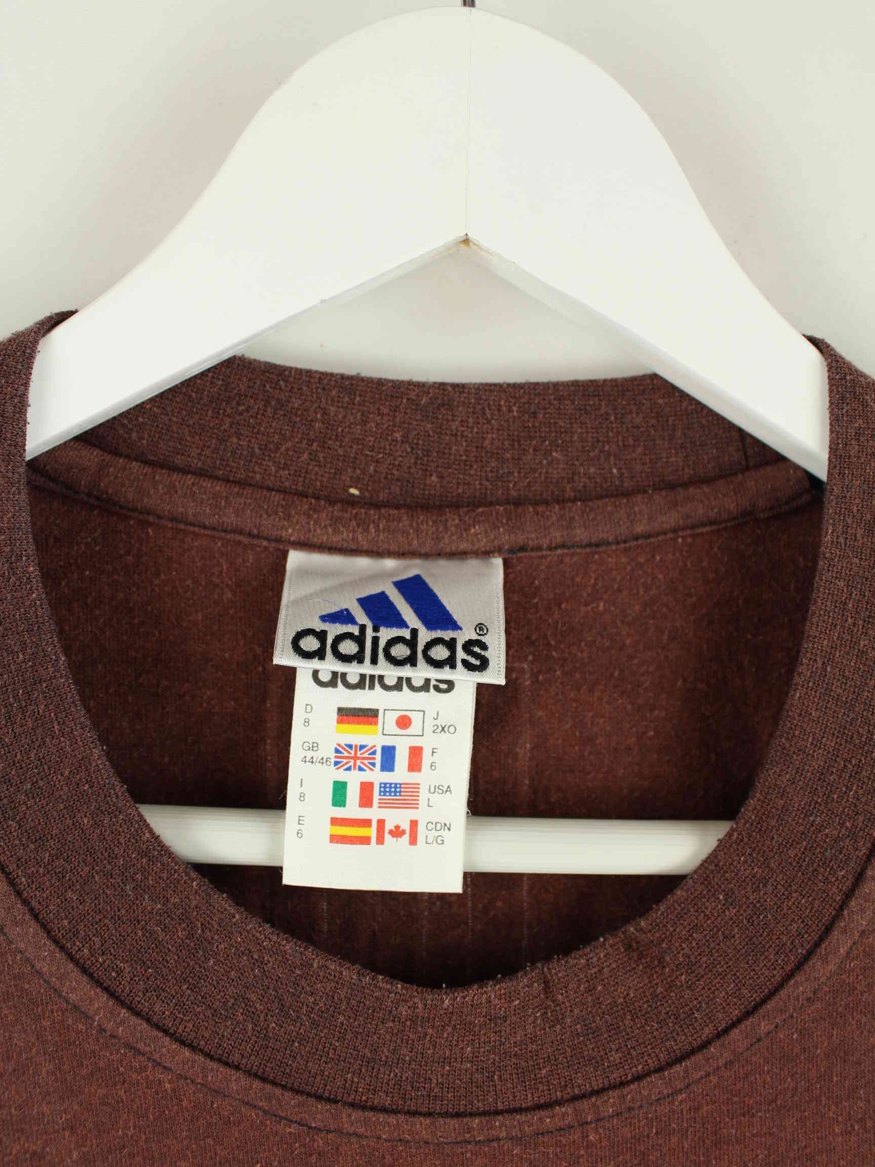 Adidas 90s Vintage Performance T-Shirt Weiß XL (detail image 2)