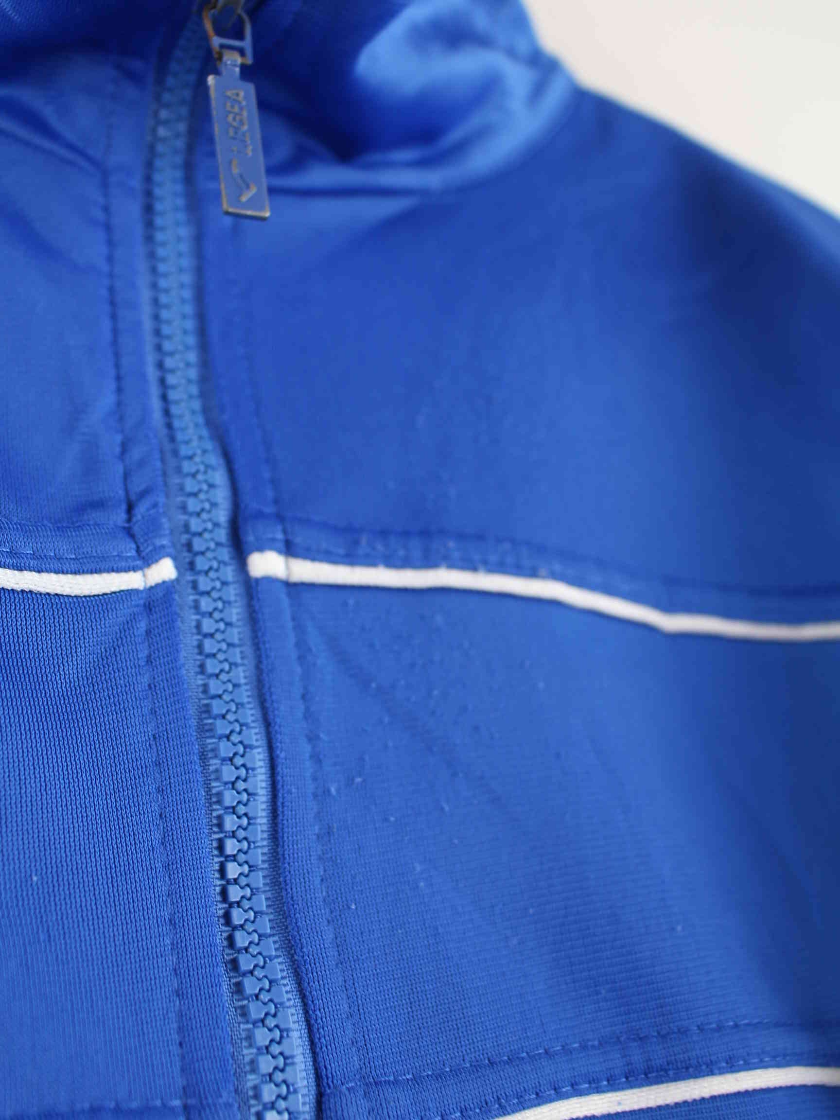 Vintage Embroidered Trainingsjacke Blau M (detail image 2)