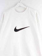 Nike 90s Vintage Big Swoosh Sweater Weiß XL (detail image 1)
