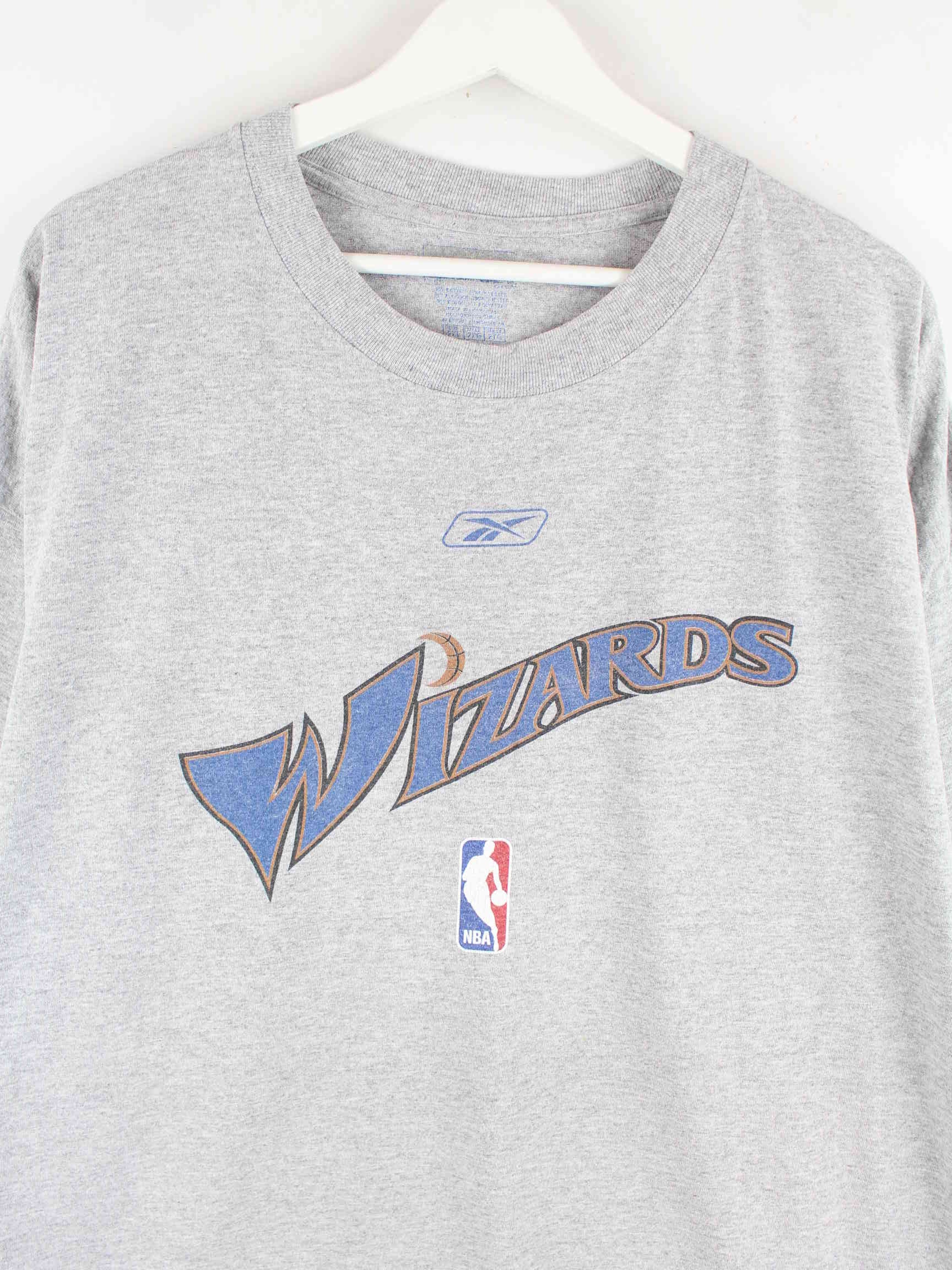 Reebok NBA Wizards Print T-Shirt Grau XXL (detail image 1)