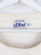 s. Oliver 90s Vintage Sailing Print Heavy T-Shirt Beige XL (detail image 2)