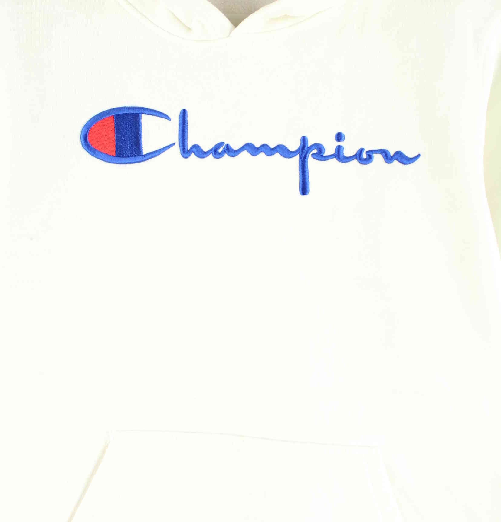 Champion Embroidered Hoodie Weiß S (detail image 1)