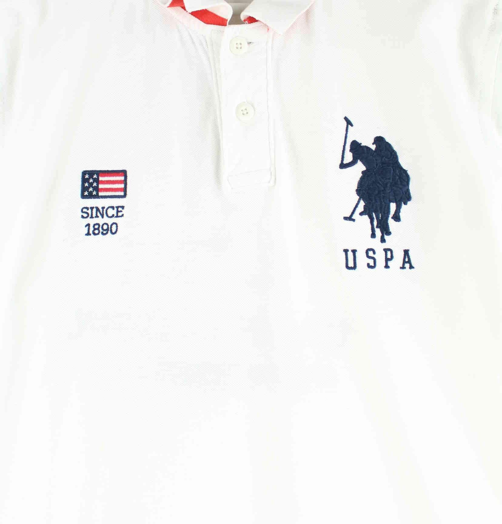 U.S. Polo ASSN. Embroidered Polo Weiß L (detail image 1)