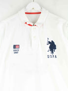 U.S. Polo ASSN. Embroidered Polo Weiß L (detail image 1)