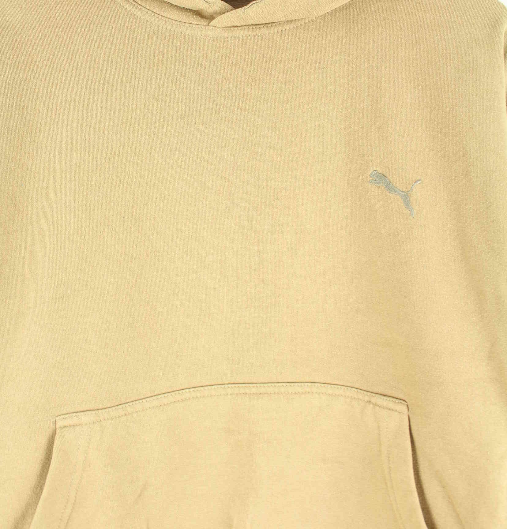 Puma 00s Embroidered Hoodie Beige L (detail image 1)