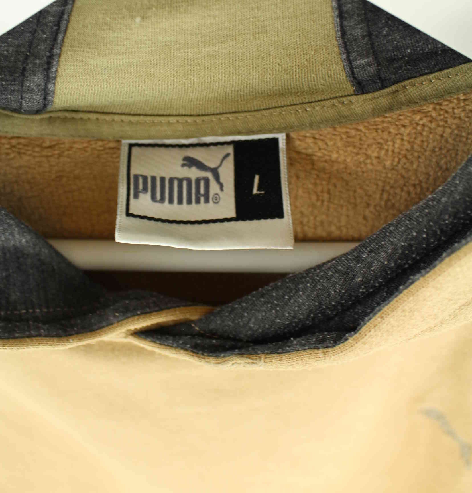 Puma 00s Embroidered Hoodie Beige L (detail image 2)
