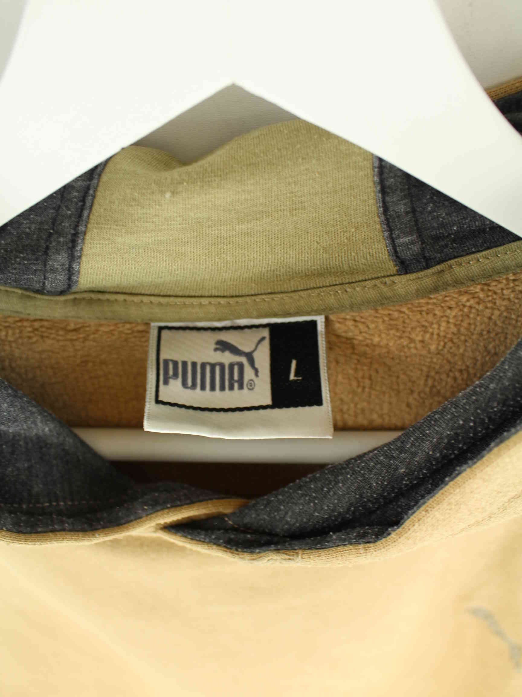 Puma 00s Embroidered Hoodie Beige L (detail image 2)