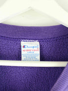 Champion 90s Vintage Reverse Weave Print Sweater Lila L (detail image 2)